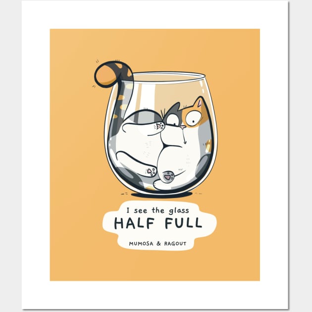 The glass half full Wall Art by Mumosa & Ragout